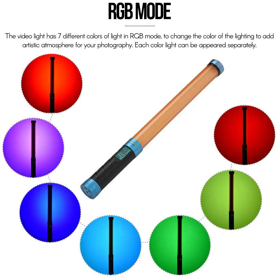 พรีวิว NiceFoto Tube ไฟแท่ง LED ปรับสีได้แบบ RGB อิสระ ตอบโจทย์ทั้งภาพนิ่งและวิดีโอ