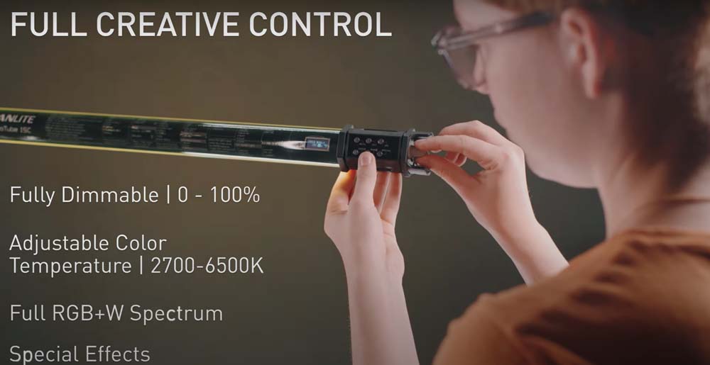 พรีวิว Nanlite PavoTube 30c ไฟสตูดิโอ LED แบบแท่งยาว สีตรง ปรับอุณหภูมิสีได้ สำหรับงานมืออาชีพ