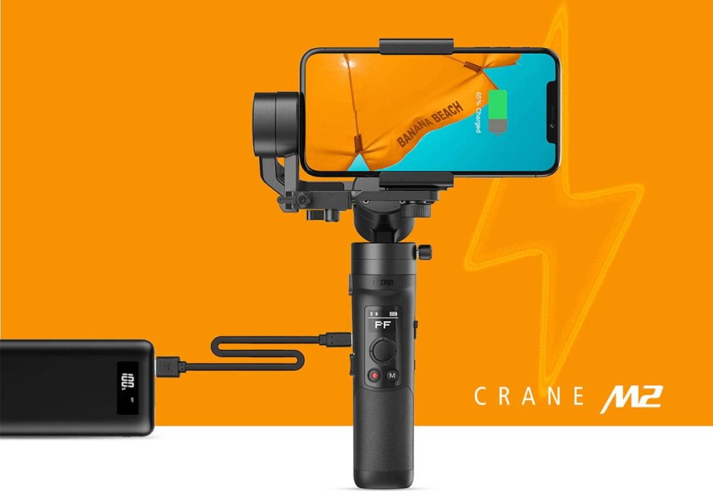 พรีวิว Zhiyun Crane M2 กิมบอลพกพา สำหรับกล้องขนาดเล็กและ Smartphone